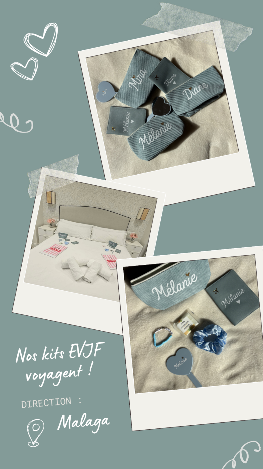 EVJF Kit personnalisé Malaga